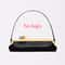 Luxury Designer Clip Handbag Purses for Ladies, Women's Fashionable Baguette Bag, Bag with Removable Shoulder Strap
