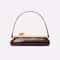 Luxury Designer Clip Handbag Purses for Ladies, Women's Fashionable Baguette Bag, Bag with Removable Shoulder Strap