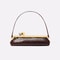 Luxury Designer Clip Handbag Purses for Ladies, Women's Fashionable Baguette Bag, Bag with Removable Shoulder Strap
