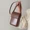 Women Mini Crossbody Bags, PU Leather Shoulder Purses and Handbags for Phone, Simple Solid Bag