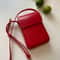 Women Mini Crossbody Bags, PU Leather Shoulder Purses and Handbags for Phone, Simple Solid Bag