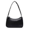 Womens Retro Baguette Handbag PU Leather Forearm Bag With Bow 5