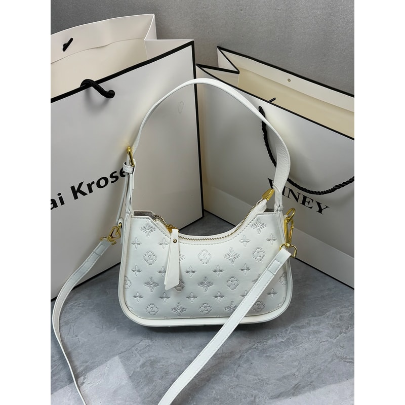 Women's High-End New Fashion Embroidered Underarm Bag, Crossbody Baguette for Easy Match