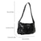 Cool Gothic Leather Underarm Tote Bag Casual Sling Handbags For Girls 5