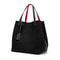 High Quality Craft Large Capacity Handbag Fashion Classic New Pure Color Outer Pocket Ladies Handba 5