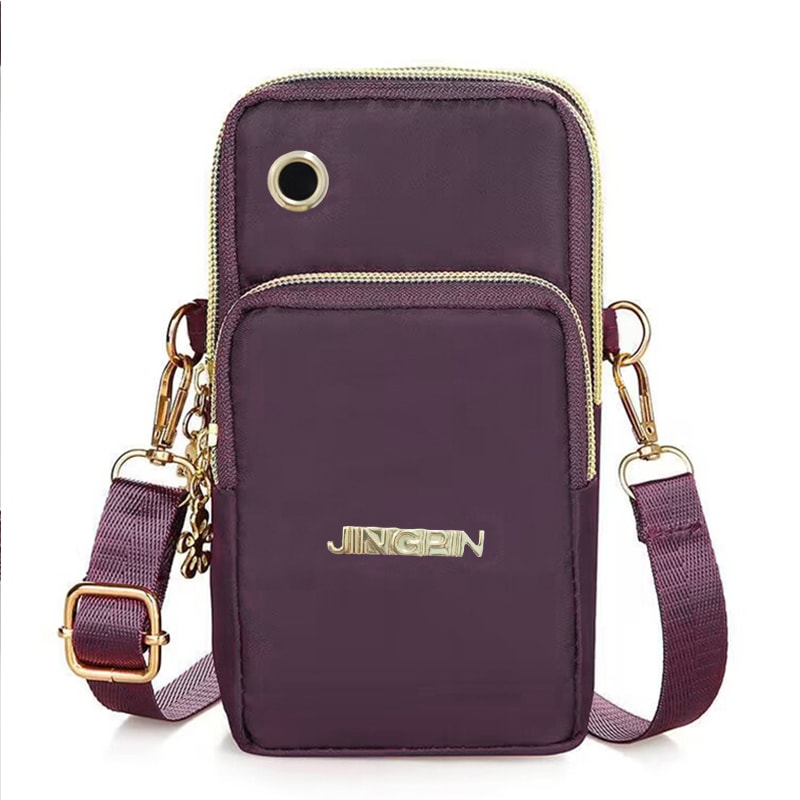 Vertical Wrist Wallet, Fashionable Crossbody Mini Bag, Phone Pouch, Practical and Stylish Accessory