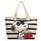Disney Snoopy Large Capacity Canvas Bag for Female Students, Cute Cartoon Tote Mommy Bag to Carry Books