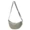 Travel Crossbody Female Half Moon Bag Solid Color Chest Bag For Large Capacity 8