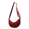 Travel Crossbody Female Half Moon Bag Solid Color Chest Bag For Large Capacity 9