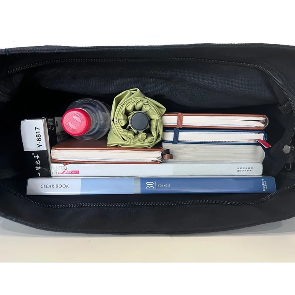 Designer Handbag for Women Shoulder Large Capacity Canvas Solid Female Bags