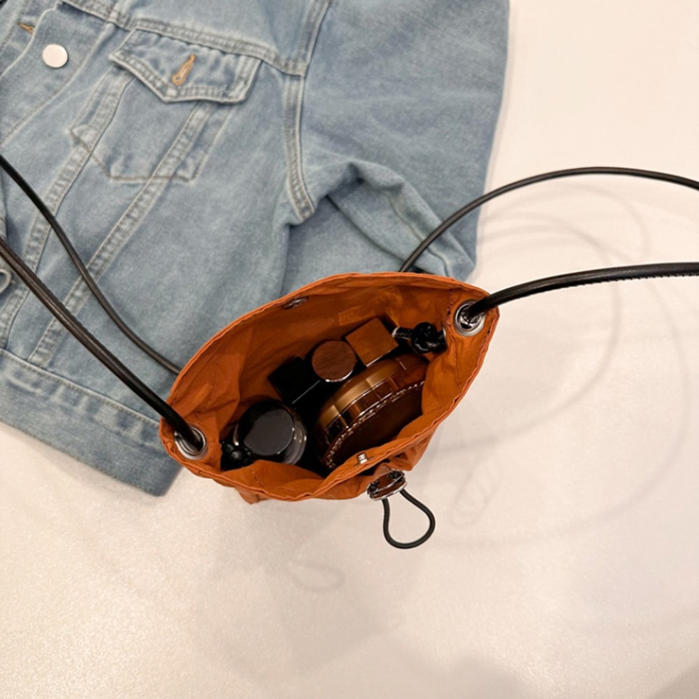 Canvas Purse Messenger Bag, Nylon Crossbody Purse, Soft Mini Phone Wallet