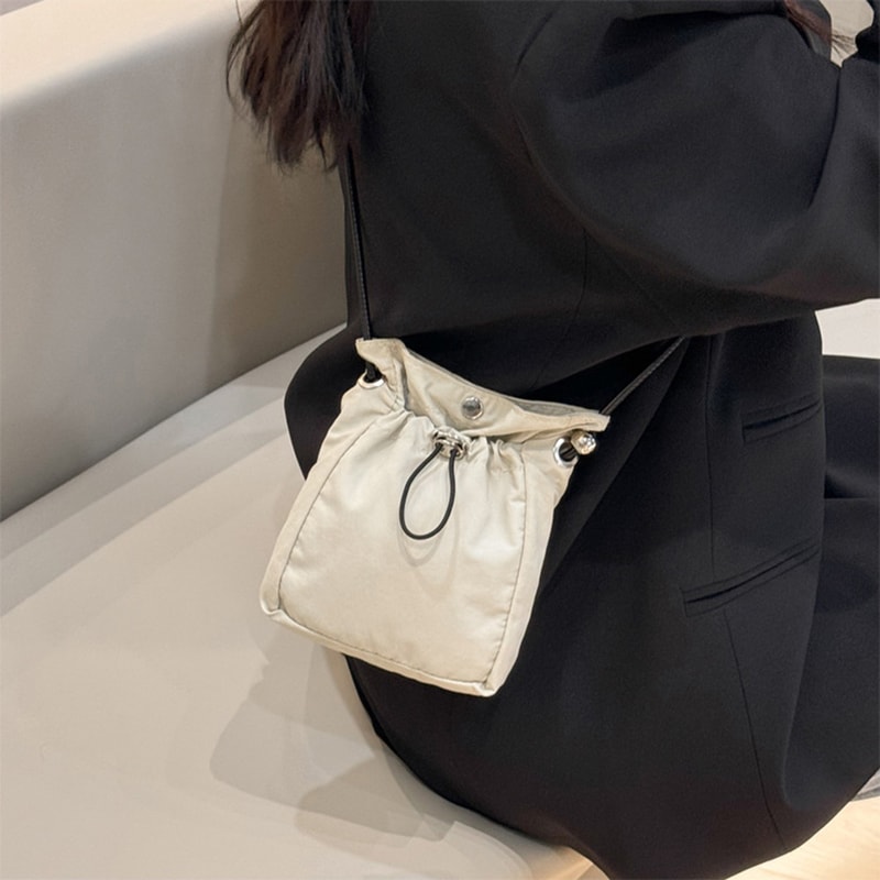 Canvas Messenger Bag, Soft Mini Phone Wallet, Nylon Crossbody Purse