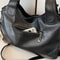 Contrasting Colors Compartment Shoulder Bags For Women Fashion PU Handbag 5
