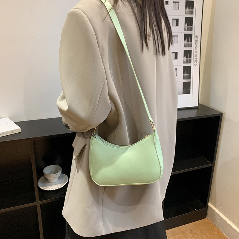 Version Simple Crossbody Bag, Casual Armpit Shoulder Handbag for Women