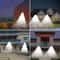 LED Security Lights Solar Powered Sensor Lights With Lighting Modes For Patio Garden Garage 3
