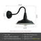 Outdoor LED Wall Lamp, Retro Waterproof Lighting for Villa Garden, Corridor Entrance Door Balcony
