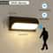 Waterproof Motion Sensor Wall Lamp LED Light For Outside Garden Porch Stairs 8