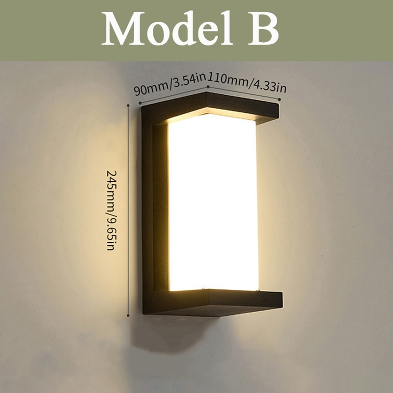 Decorative Waterproof Lamp For Indoor Bedroom Outdoor Porch Garden Light 10