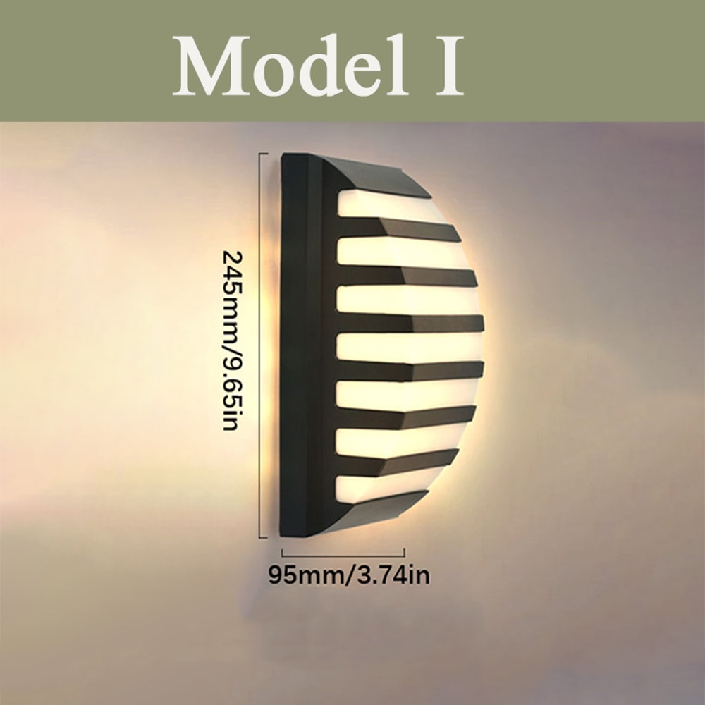 Decorative Waterproof Lamp For Indoor Bedroom Outdoor Porch Garden Light 9