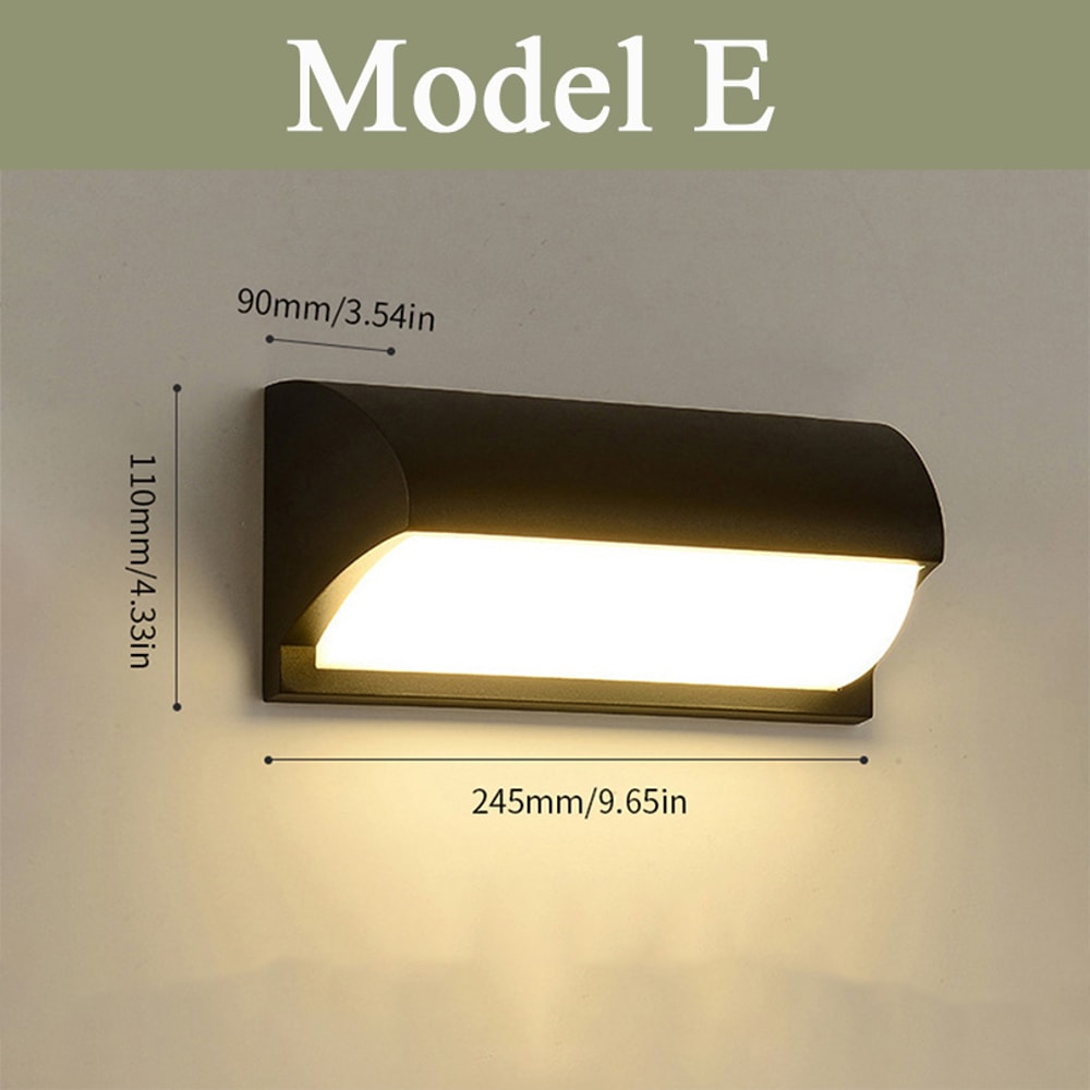 Decorative Waterproof Lamp For Indoor Bedroom Outdoor Porch Garden Light 13