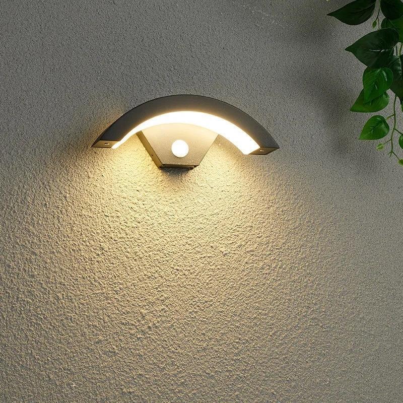 Waterproof Outdoor PIR Motion Sensor Lamp Intelligent Induction Wall Light For Porch 2
