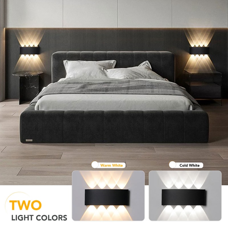 Interior Wall Light for Bedroom Living Room, Outdoor Garden Lights