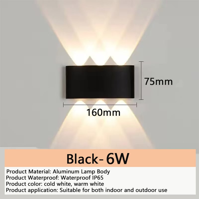 Interior Wall Light for Bedroom Living Room, Outdoor Garden Lights