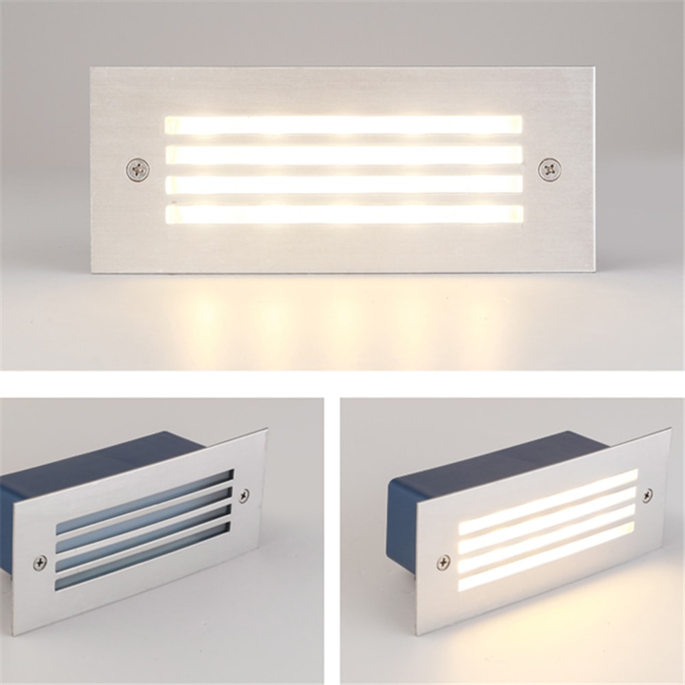 Outdoor Waterproof Aluminium Wall Lamp, Pathway Yard Lighting, Floor Lamp