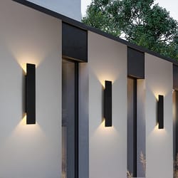led wall light, waterproof outdoor up down wall lamp, aluminum decorated wall sconce