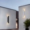 LED Wall Light, Waterproof Outdoor Up Down Wall Lamp, Aluminum Decorated Wall Sconce