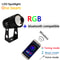 RGB Landscape Lighting, Waterproof One Beam Light, Red Green Blue Wall Light
