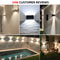 Waterproof Outdoor Wall Light for Porch, Garden Lights, Indoor Wall Lamp for Bedroom, Living Room, Corridor, Stairs