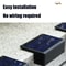 Wireless Outdoor Square Solar Wall Lights Waterproof Garden Wall Lamps 1