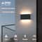 Modern Aluminum Waterproof LED Wall Light, Up Down Lighting for Garden, Outdoor, Indoor Patio Decoration