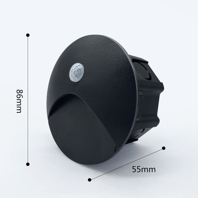 Lighting LED Sensor Embedded Wall Lamps Waterproof Outside Night Light For Steps 6