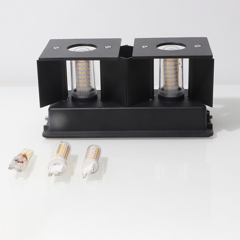 Rechangeable LED Outdoor Wall Lamp, Waterproof Bulb, Garden Porch Lighting