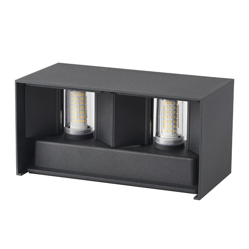 Rechangeable LED Outdoor Wall Lamp, Waterproof Bulb, Garden Porch Lighting