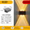 Waterproof Up And Down Luminous Lighting For Garden Balcony Yard Outdoor Wall Lights 7