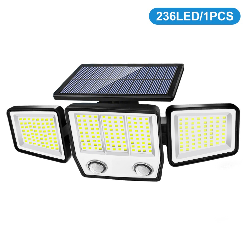 Solar Security Flood Lights Waterproof Sensor Lights Wall Light For Yard Garden Patio Pathway 6
