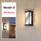 Waterproof Sensor Wall Light Exterior Garden Lamp For Porch Balcony Street 12