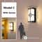 Waterproof Sensor Wall Light Exterior Garden Lamp For Porch Balcony Street 13