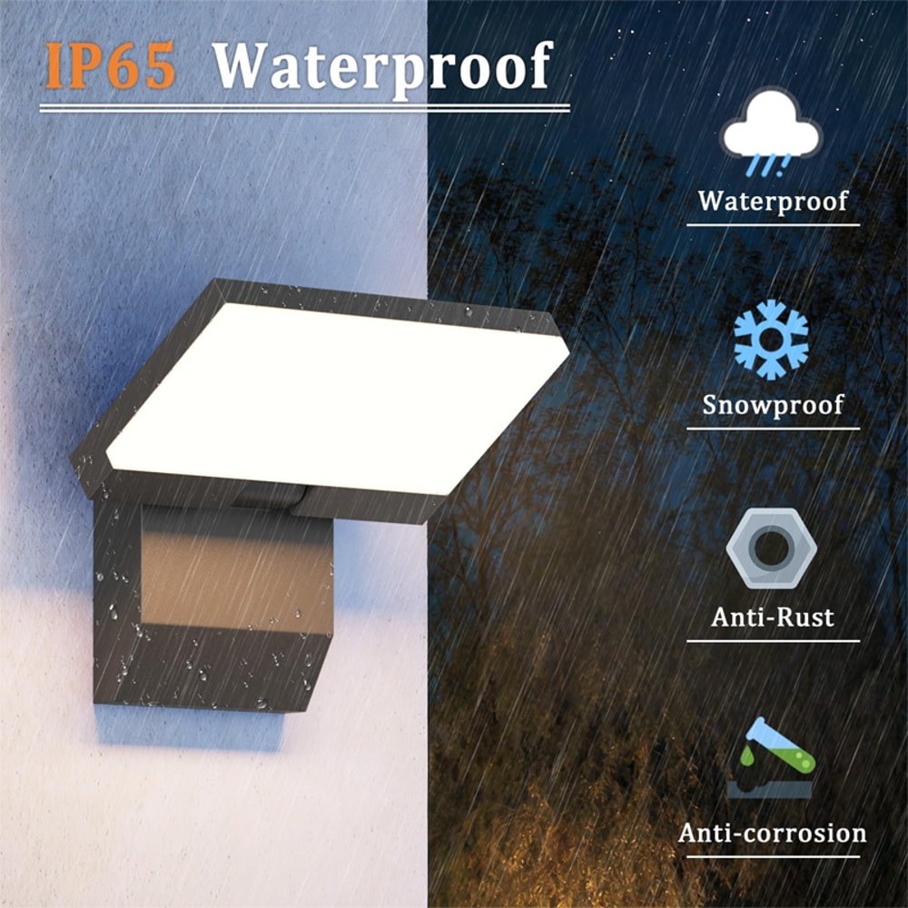 LED Waterproof Sensor Wall Lights for Balcony, Corridor, Indoor, Garden