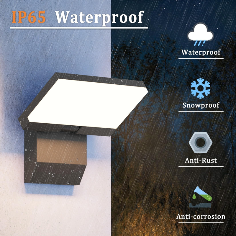LED Waterproof Sensor Wall Lights for Balcony, Corridor, Indoor, Garden