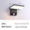 LED Waterproof Sensor Wall Lights for Balcony, Corridor, Indoor, Garden