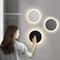 Solar Eclipse Circular Wall Lamp for Bedroom, Corridor & Garden Sconce Night Light