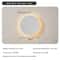 Solar Eclipse Circular Wall Lamp for Bedroom, Corridor & Garden Sconce Night Light