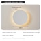 Solar Eclipse Circular Wall Lamp for Bedroom, Corridor & Garden Sconce Night Light