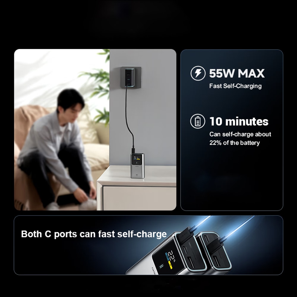 Mini Power Bank Portable Output Charger For IPhone Huawei Xiaomi Lightweight And Fast 3