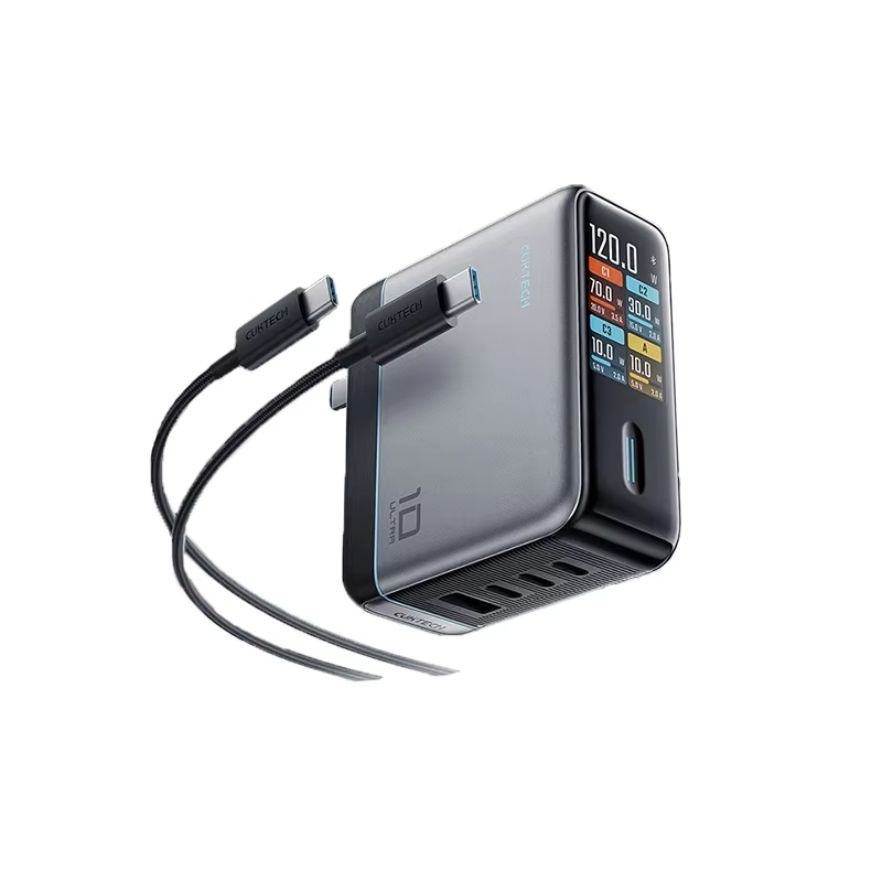 Ultra MAX GaN Charger TFT Smart Screen Power Adaptor Fast Charging For Xiaomi Home 6