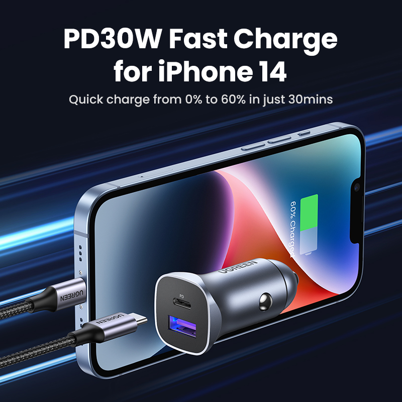 Quick Charge Mobile PD Charger Fast USB Charger For IPhone Xiaomi Car Charging 0